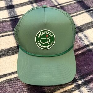 Masters 2023 Golf Rope American Needle Hat Authentic PGA Augusta Snapback